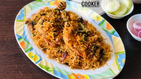 South indian chicken biryani online recipe in pressure cooker