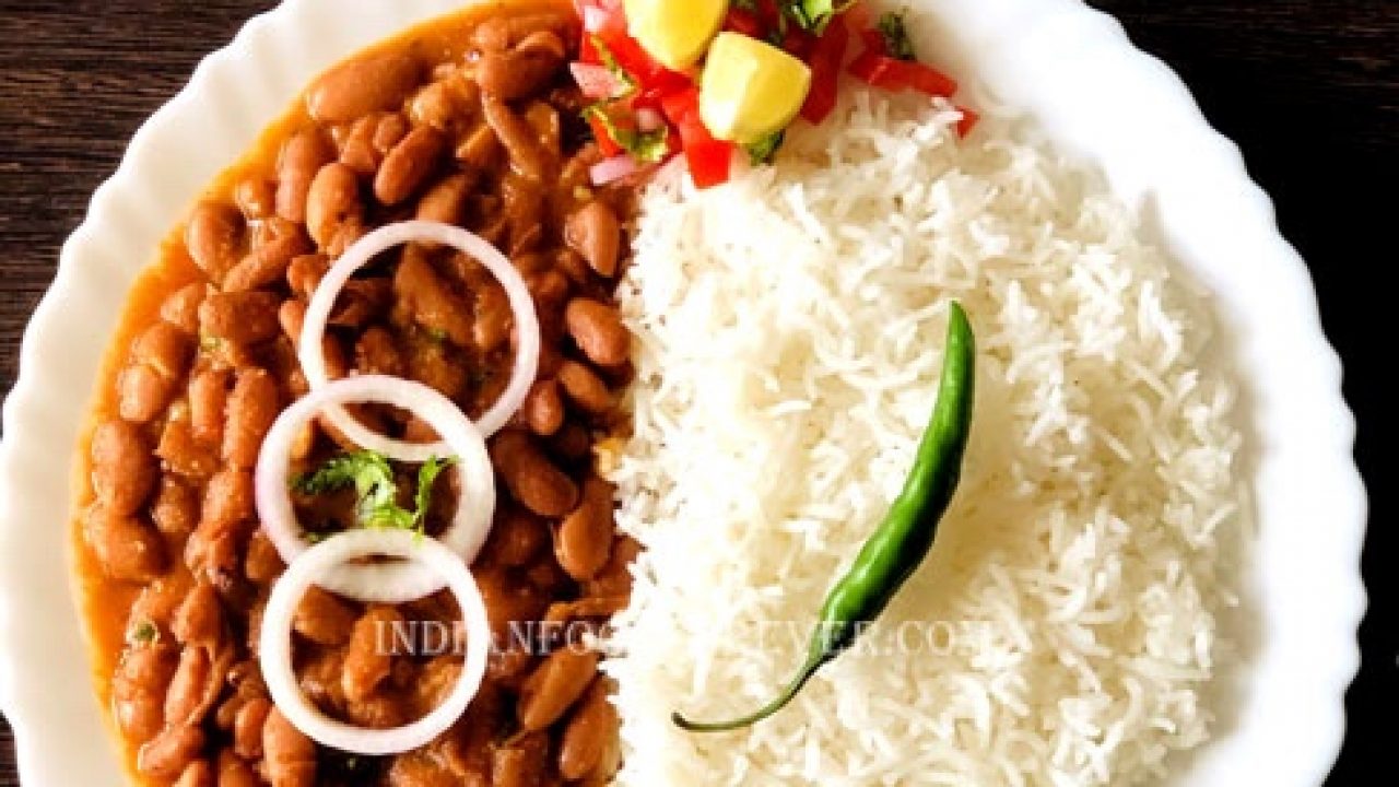 making rajma chawal